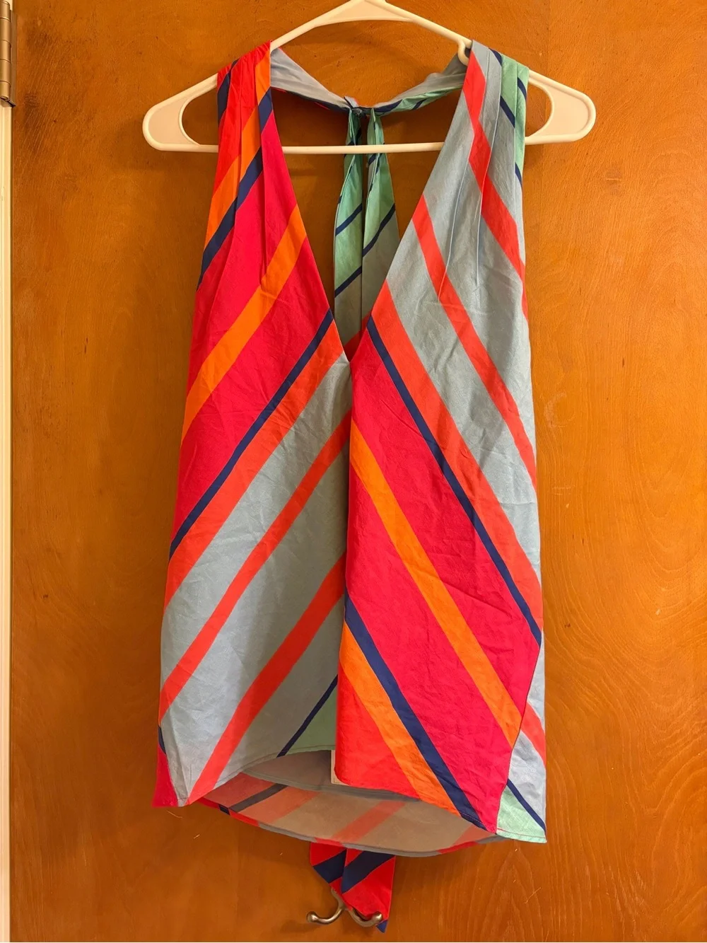 Southern Tide Fallon Calypso Cay Stripe Halter Top NWT